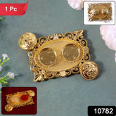 Royal Ornate Oval Pooja Thali